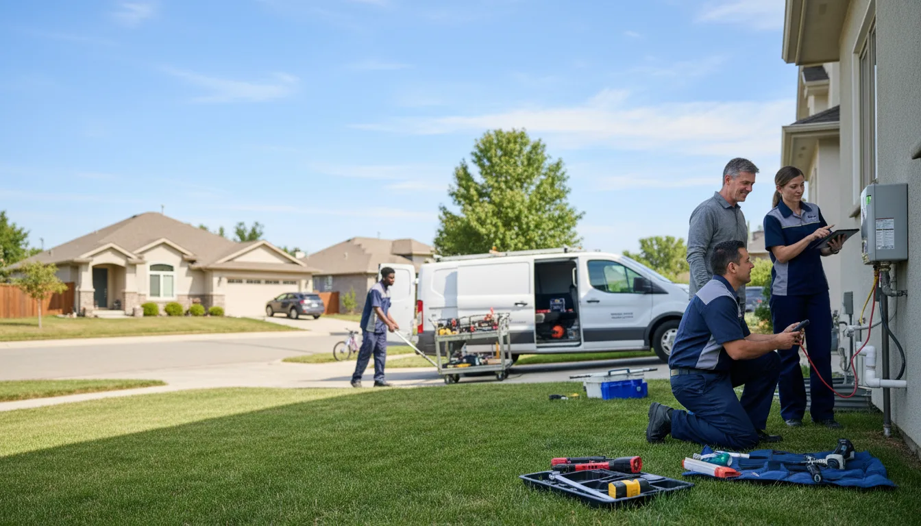 Tankless water heater service in Maiden, NC